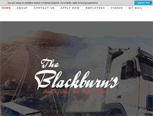 Tablet Screenshot of cblackburninc.com